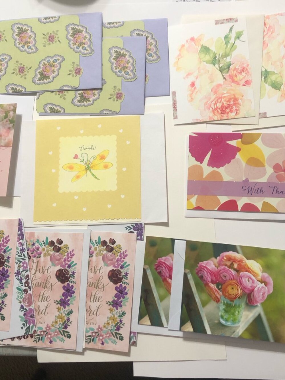 Floral Note Cards - Picture 4 of 4